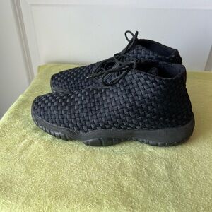 Nike Air Jordan triple black. Size 5.5Y